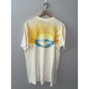 1970s Vintage The Treasury Sunshine Mountain Art Artwork Shirt 70s VTG XL